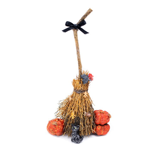 Fall Witches Broom Display
