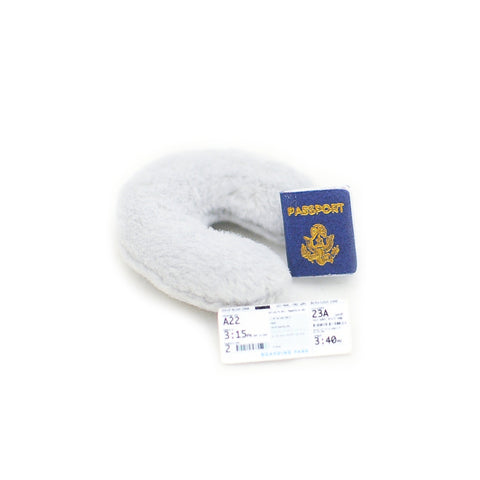 Travel Set with Neck Pillow and Passport, Assorted Colors