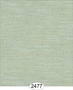 Wallpaper - Cozy Cottage Grasscloth - Blue