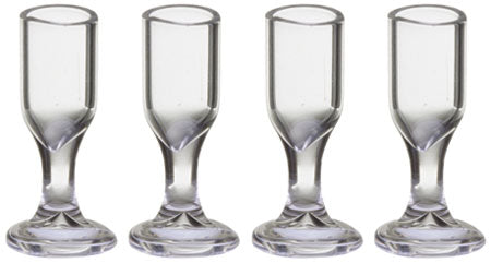 Set of Four Stemware Glasses