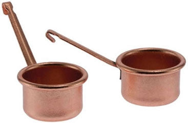 Copper Pots, 2pc