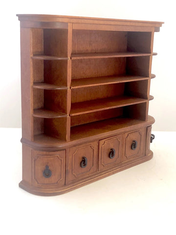 Spanish Style Bookcase, Shelf Unit, Large
