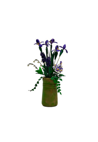 Paula Gilhooley Flower Planter - Purple