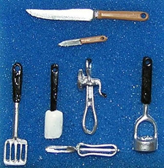 Kitchen Implements Set – Dollhouse Junction