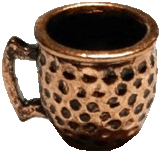 Miniature Scale Copper Mug