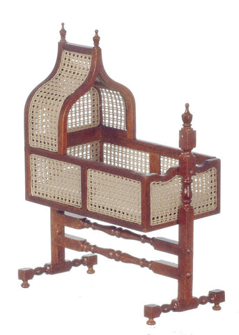 Jacobean Cane Hanging Cradle, LIMITED STOCK