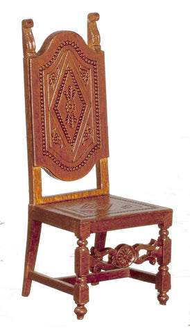 Spanish High Back Chair, 17th Century