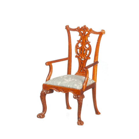 Chippendale Arm Chair, Walnut