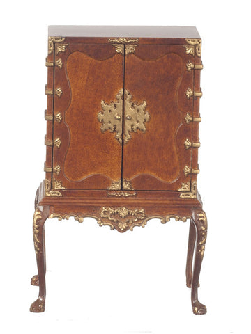 Chinese Chippendale Cabinet, Walnut