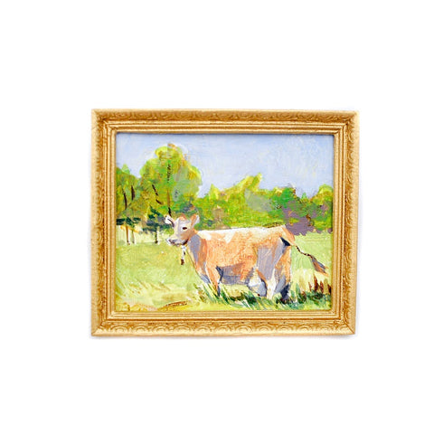 Original Painting, Scenic Cow