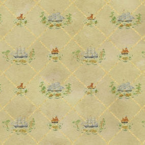 Colonial Gardens Wallpaper
