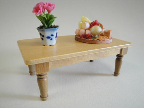 Cara Coffee Table, Honey Oak