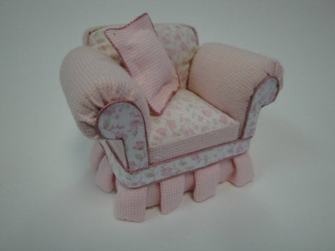Shabby Chic Pink Chair