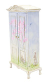 Hand Painted Armoire with Bunny