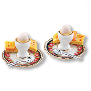 Pair of Egg Cups by Reutter