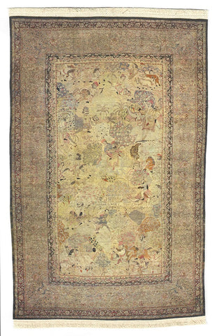 Persian Rug with Fringe,  Style R210