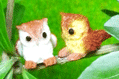Set of 2 Owls