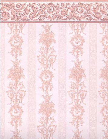 Symphony Stripe Pink Wallpaper