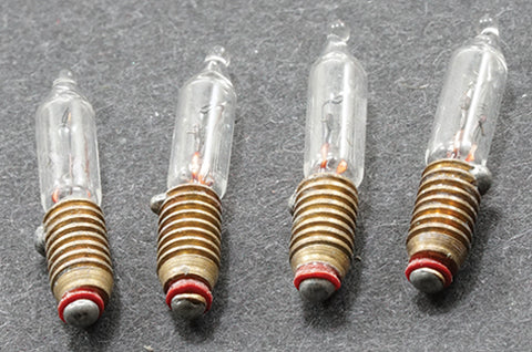 12 Volt Candle Flame Bulbs, Pack of Four