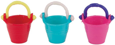 Beach Pail, Sold Individually, Colors Vary
