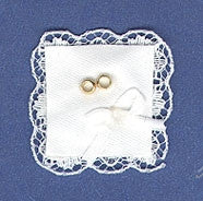 Wedding Ring Set on Pillow