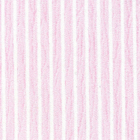 Tiny Pink and White Striped Prepasted Wallpaper