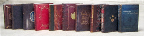Antique Books, Set of 10, Series No. 3