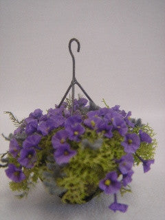 Hanging Purple Petunia