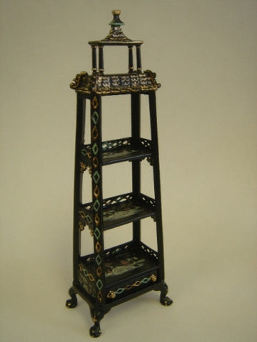 Black Painted Etegere (Copy)