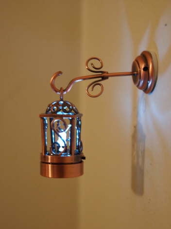Coach Lamp, Copper, Hanging Style