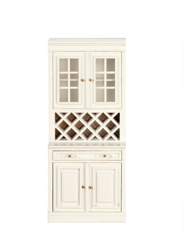 Formal Kitchen Cabinet, Large, White