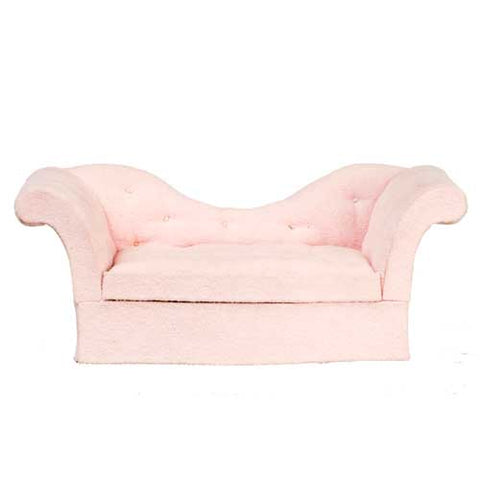 Overstuffed Sofa, Soft Pink
