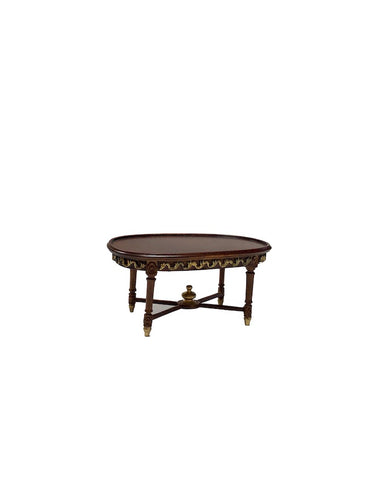 Pascale Aubusson Coffee Table, Walnut, LAST ONE