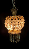 Parlor Ceiling Fixture with Swarovski Crystals Style No. 30