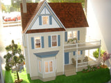 Finished Victoria's Farmhouse Assembled and Painted, Special Order