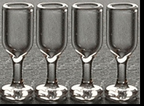 Wine Glasses, Set of Four