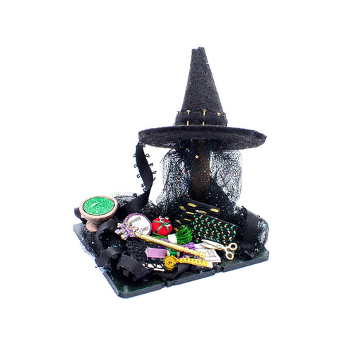 Witches  Sewing Set with Hat