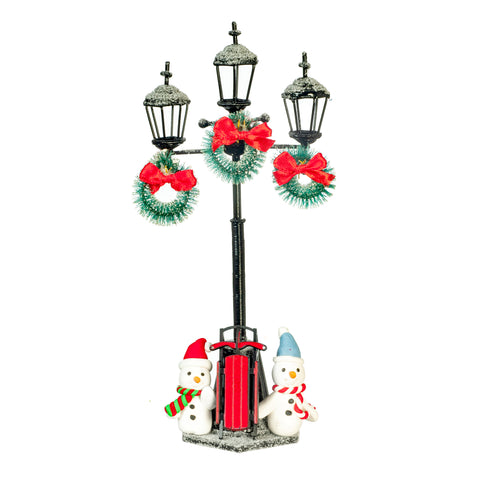 Holiday Lamppost, Non-electric