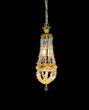 Large Chandelier with Pink Swarovski Crystals, Style B