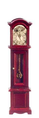 Grandfather Clock, Mahogany, Glass Door