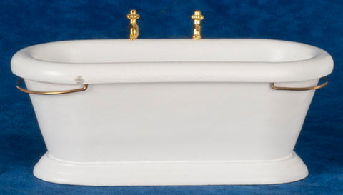 Old Fashioned Bathtub with Center Faucets