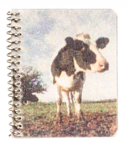 Sprial Notebook with Cow