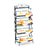 Bakers Rack With Breads