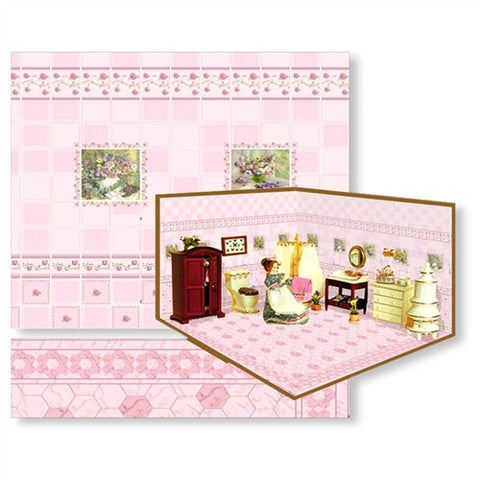 Complete Room Kit, Pink Tile