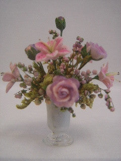 Roses and Lilys in Vase