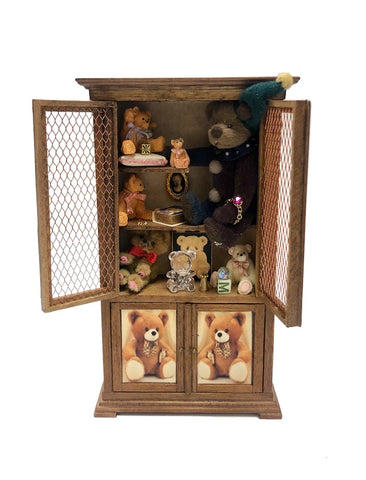Teddy Bear Cabinet by Taylor Jade