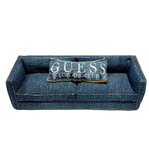 Modern Denim Couch, Paris Renfroe, On Special
