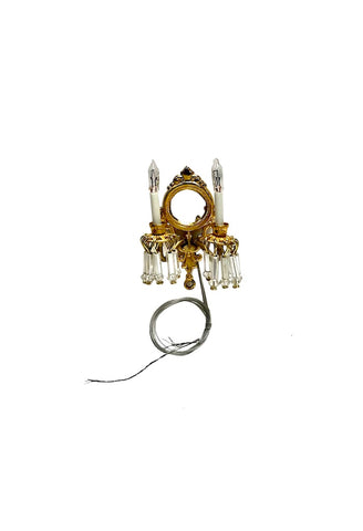 Double Wall Sconce with Tassels