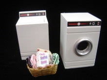 Modern Laundry Machine Set