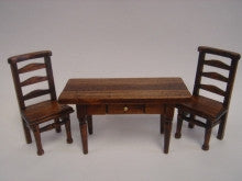 Michael Mortimer Table and Chair Set, Sold Individually